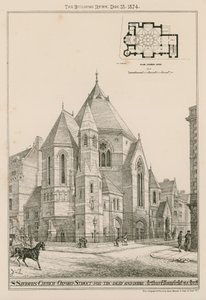 St. Saviours Kirche, Oxford Street von English School
