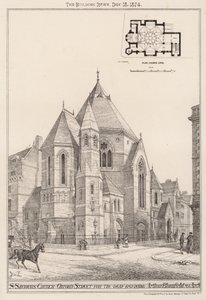 St. Saviours Kirche, Oxford Street, für Taube und Stumme