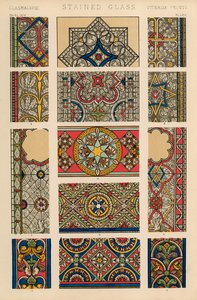 Buntglas von English School