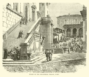 Treppe des Senatorenpalastes, Rom