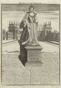 Statue von Anne, Königin von Großbritannien von English School
