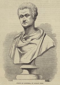 Statue von Campbell, von Patrick Park (Gravur)