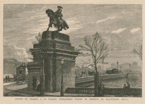 Statue von Franz I. von Frankreich von English School