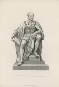 Statue von Prinz Albert von English School