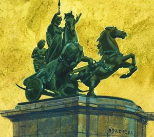 Statue der Königin Boudicca