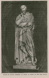Statue von Sidney Herbert von English School