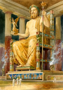 Statue des Zeus in Olympia