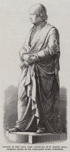 Statue des verstorbenen Lord Cockburn, von W. Brodie, RSA, kürzlich im Parlamentshaus in Edinburgh aufgestellt
