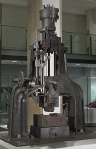 Dampfhammer, entworfen von James Nasmyth (1808-90) ca. 1850 von English School