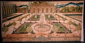 Stoke Edith Wandbehang von English School