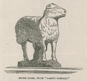 Steinlamm vom Lambs Conduit von English School