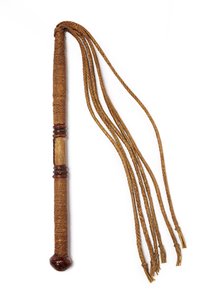 Strangpeitsche (Holz & Leder)