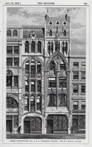 Straßenarchitektur, Nr. 48 und 49, Cheapside, London