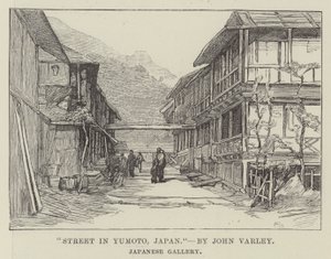 Straße in Yumoto, Japan von English School