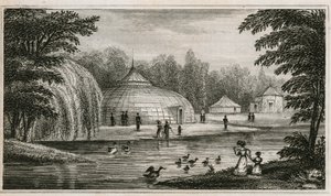 Surrey Zoological Gardens von English School