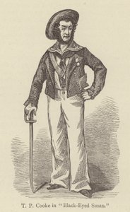 T P Cooke in "Black-Eyed Susan"