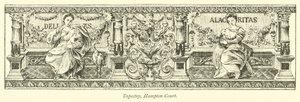 Wandteppich, Hampton Court von English School