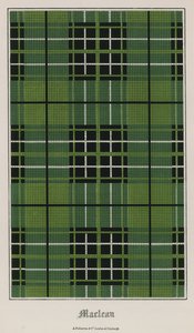 Tartan des Clans Maclean von English School