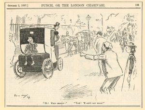 Taxis - Elektrisch, 1897 von English School