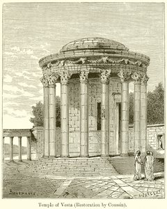 Tempel der Vesta von English School