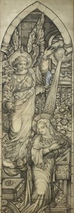 Die Verkündigung, Werkstatt von Heaton, Butler & Bayne, ca. 1900 von English School