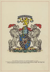 Die Wappen von Cumming-Gordon von Altyre von English School