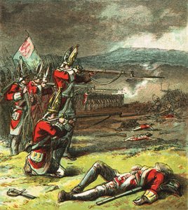 Die Schlacht von Culloden von English School