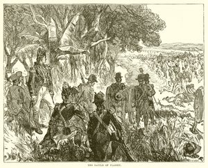 Die Schlacht von Plassey