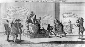 Die Kupplerin der Nation oder der Weg zum Reichtum, veröffentlicht von Matthew Darly