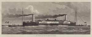 Das Bessemer-Salon-Schiff für die Kanalüberquerung (Stich) von English School