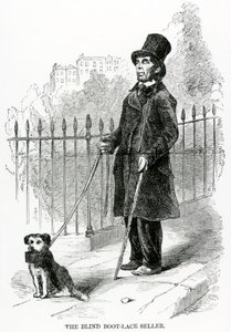 Der blinde Schnürsenkelverkäufer, ca. 1840