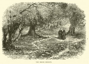 Der Bach Kidron von English School