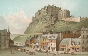 Das Schloss vom Grassmarket - Edinburgh