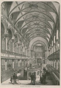 Die zentrale jüdische Synagoge, Great Portland Street, London von English School