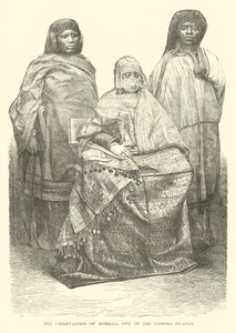 Die Häuptlingsfrau von Mohilla, eine der Komoreninseln von English School