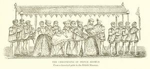 Die Taufe von Prinz Arthur