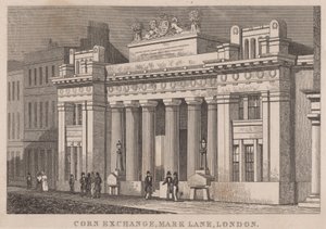 Die Kornbörse, Mark Lane, London von English School