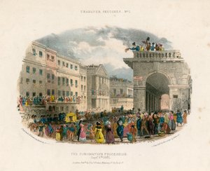 Die Krönungsprozession, 8. September 1831