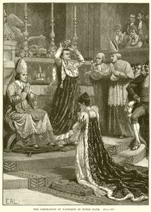 Die Krönung Napoleons in Notre Dame
