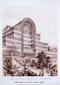 Der Kristallpalast in Sydenham von English School
