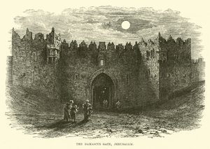 Das Damaskustor, Jerusalem von English School