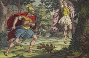 Der Tod Absaloms von English School