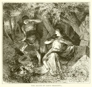 Der Tod von Caius Gracchus von English School