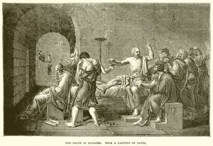 Der Tod des Sokrates von English School