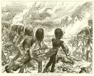 Der entscheidende Angriff der Wachen bei Waterloo