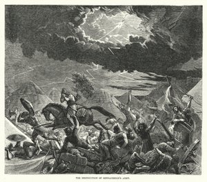 Die Zerstörung der Armee von Sanherib