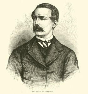 Der Herzog von Chartres, März 1871 von English School