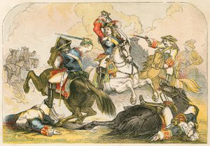 Der Herzog von Marlborough in der Schlacht von Ramilies