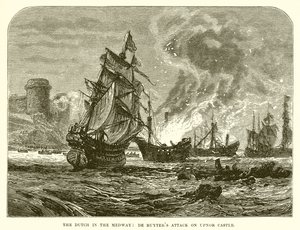 Die Niederländer in der Medway: De Ruyters Angriff auf Schloss Upnor von English School
