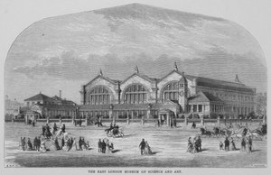 Das East London Museum of Science and Art (Stich) von English School
